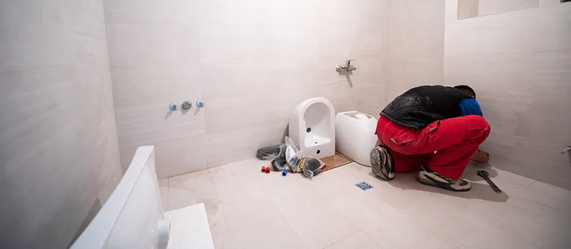 Basement Bathroom Shower Installation in Palmer, Burlington