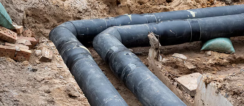 Residential Underground Pipe Replacement in Palmer, Burlington
