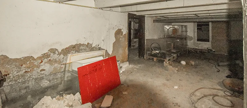 Basement Water Flooding Restoration in Palmer, Burlington
