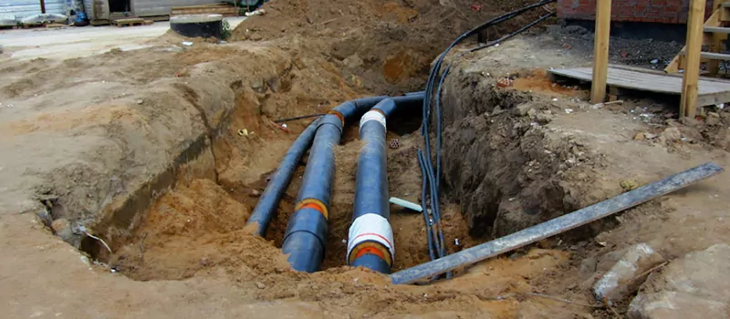 Main Water Line Installation in Palmer, Burlington