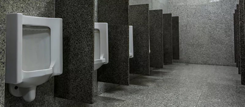 Urinal Divider Installation in Palmer, Burlington