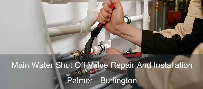  Main Water Shut Off Valve Repair And Installation Palmer - Burlington