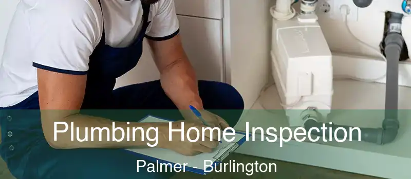  Plumbing Home Inspection Palmer - Burlington