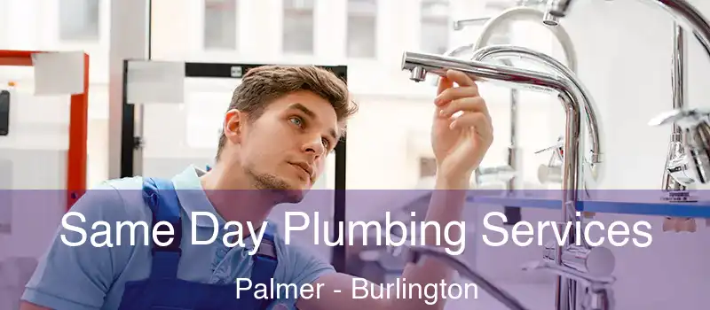  Same Day Plumbing Services Palmer - Burlington